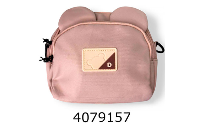 Сумочка кросс-боді з вушками беж 25-571