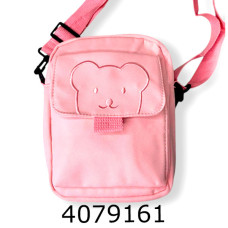 Сумочка кросс-боді Тедді рожева 25-578