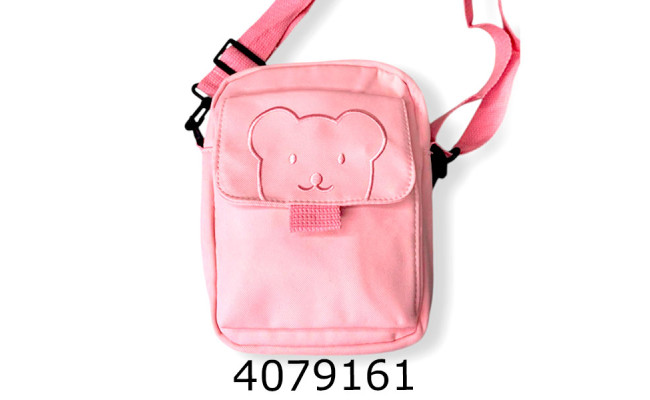 Сумочка кросс-боді Тедді рожева 25-578