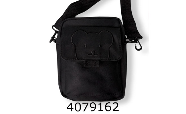 Сумочка кросс-боді Тедді чорна 25-578