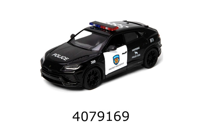 Машинка метал. Kinsmart Lamborghini Urus Performante Police (24/96) 5447WP
