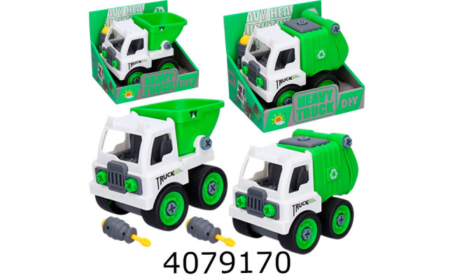 Конструктор з викруткою спецтехніка в коробці (30/60) 05104-5