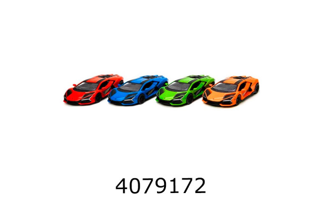 Машинка метал. Kinsmart Lamborghini Revuelto 5 Livery Edition (24/96) 5459FW