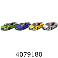 Машинка метал. Kinsmart Audi R8 Coupe 4 кольори (24/96) 5422FW