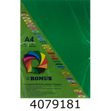 Папір кольор. А4 80г/м2 100 арк. інтенс. R DG 47 темно-зелений R51390