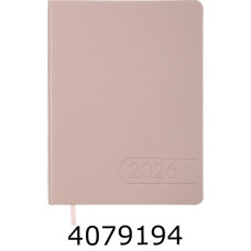 Щоденник А5 дат.2026 Buromax LIGHT MORANDI штуч.шкіра какао (5) BM.21158-40