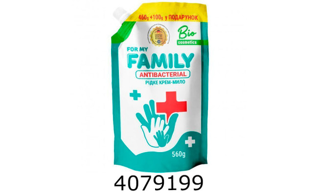 Рідке мило дой-пак FAMILY 