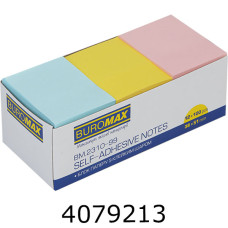 Стікери 38*51мм 100арк. BUROMAX асорті (1) BM.2310-99