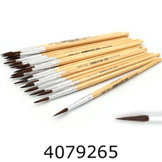 Пензлі поні №2 15см кругла (25) P-2 Пензлі поні №2 15см кругла (25) P-2