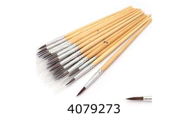 Пензлі поні №6 18.5см кругла (кит.стандарт) (25) 730994В