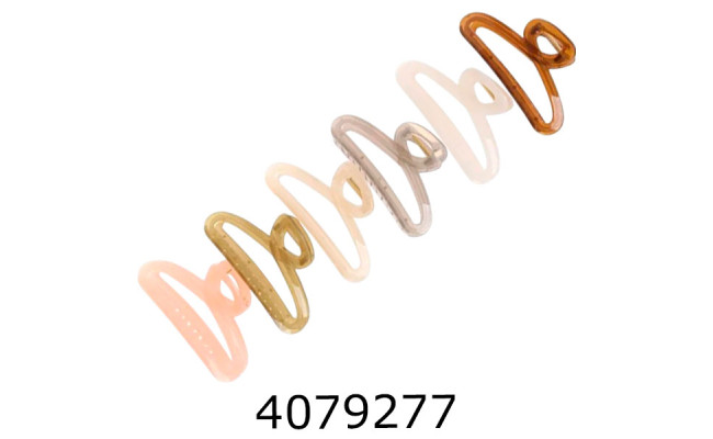 Крабик для волосся 12см ціна за 6 шт 1-209761