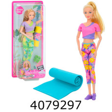 Лялька Defa в слюді йогамат 28см мікс 2 (24) 8489
