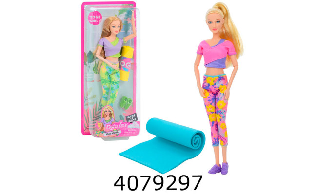Лялька Defa в слюді йогамат 28см мікс 2 (24) 8489