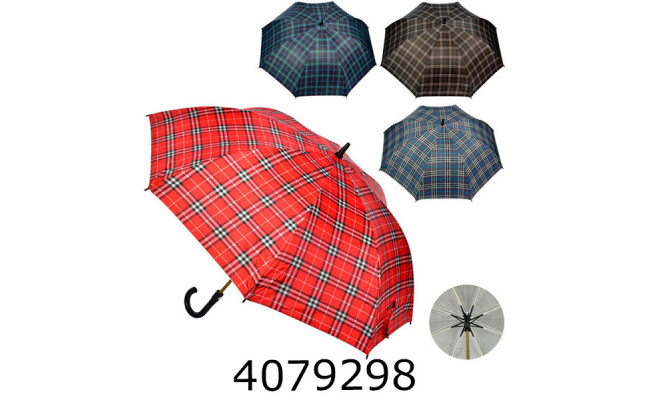 Парасолька тростина 87-94см діаметр 115см мікс 4 (30) MK 4984