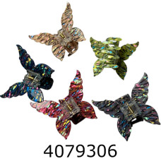 Крабик для аолосся  6 шт в кульку метелик ціна за 6 шт BB3648