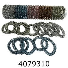 Резинка для волосся Пружинка 25 шт яскрава ba3843