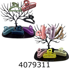 Крабик для волосся 6шт в кульку ????см ціна за 6 шт bb539