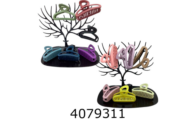 Крабик для волосся 6шт в кульку ????см ціна за 6 шт bb539