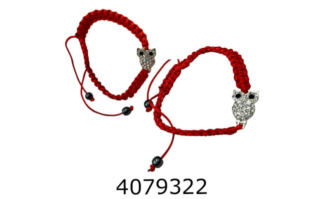 Браслет червона нитка з  прикрасою ціна за 12 шт IH199