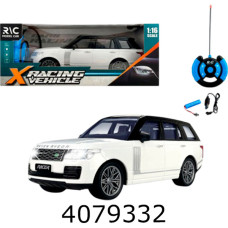 Машина радіо акум. гумові колеса в коробці (18) T9005A