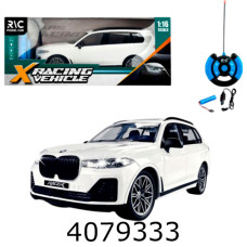 Машина радіо акум. гумові колеса в коробці (18) T9007A