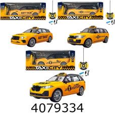Машина радіо акум. таксі в коробці(18) T9012ABC