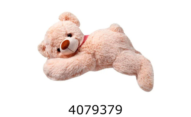 Ведмідь лежень м'яка іграшка 45 см 104