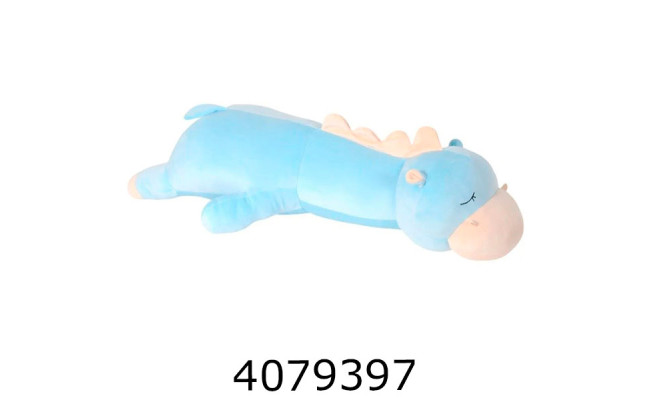 Дракон сплюшка м'яка іграшка 90см блакитний 987