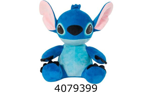 Стіч м'яка іграшка 35см синій 1006