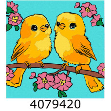 Картина по номерам 25*25см 