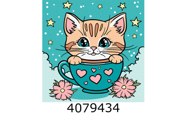 Картина по номерам 25*25см дитячі 