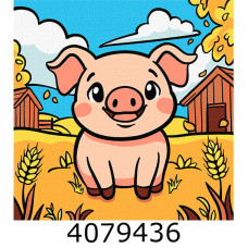 Картина по номерам 25*25см дитячі 