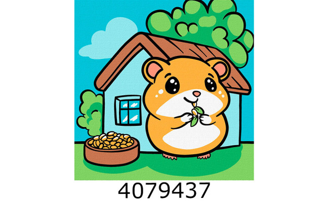 Картина по номерам 25*25см дитячі 