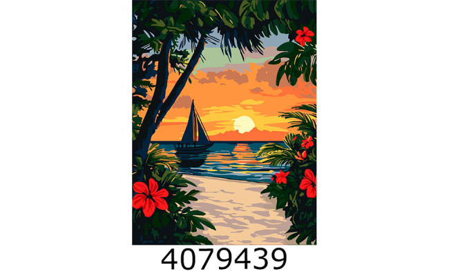 Картина по номерам 30*40см 