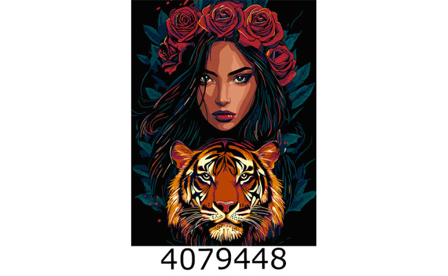 Картина по номерам 30*40см 