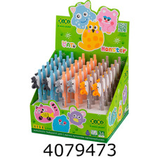 Ручка кульк. авт. ZiBi Huskie 07 мм синя (36) ZB.2111