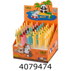 Ручка кульк. авт. ZiBi Fruits 07 мм синя (36) ZB.2112