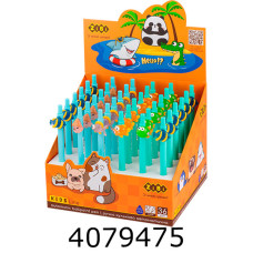 Ручка кульк. авт. ZiBi Fish 07 мм синя (36) ZB.2113