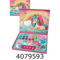 Косметика єдиноріг в коробці тіні рум'янанабір для манікюру 24*19*2см (54) LK28585