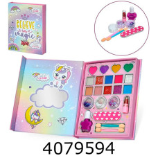 Косметика в коробці тінілакпомадаглітердзеркалопилкапензлики 15*19*2см (60/12) V6375