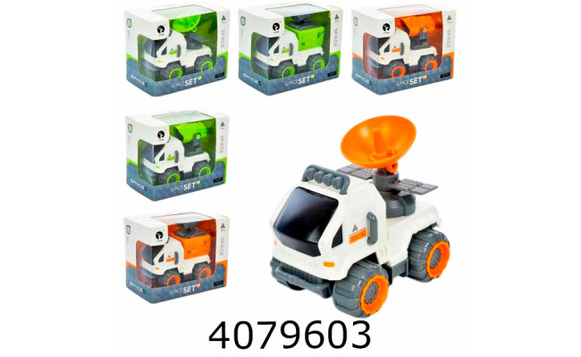 Машинка космічний траспорт3 види( 2 кольори) 13*11*8см (48) 77901-02