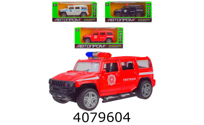 Машинка метал. інерц. 3 кольори 15см  (18) A3240