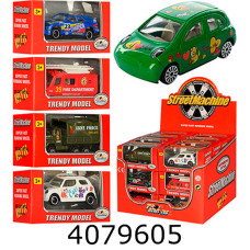 Машинка метал. 24 види 22-17-18см (192/24) PT 602