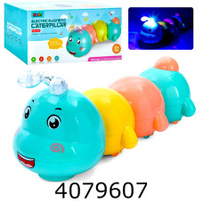 Муз. Гусінь на батар.магнітнаїздитьмузикасвітло в коробці 24см (18) 777-7