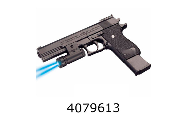 Пістолет пулі в кульку + світло 21см (36/72) K2011-C