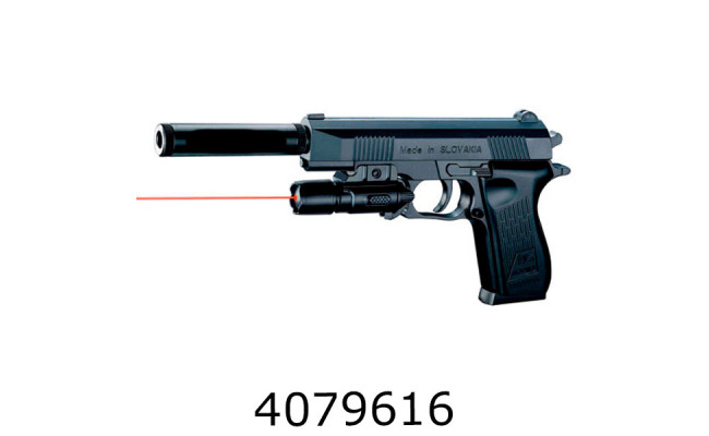 Пістолет пулі в кульку + світло 16х22х3см (72) K2119-B+