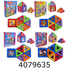Конструктор магнетик 26дет 4 види в коробці 21*5*22см (24) JH8833/34/35/97