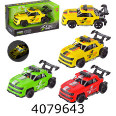 Машинка в коробці на батар. 3 кольори 14*7*7см (90/360) 9813-1C