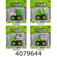 Машинка Міські служби 4 види 9*11*9 (30/60) 3307A/B/C/D