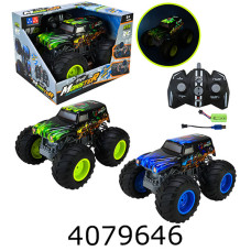 Машина перевертиш р/у акум в коробці 2 кольори 27*22*19см (9) UD2803A